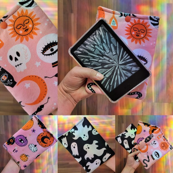 Pastel Goth Halloween Kindle/E-reader Sleeves| Custom Tablet Sleeves