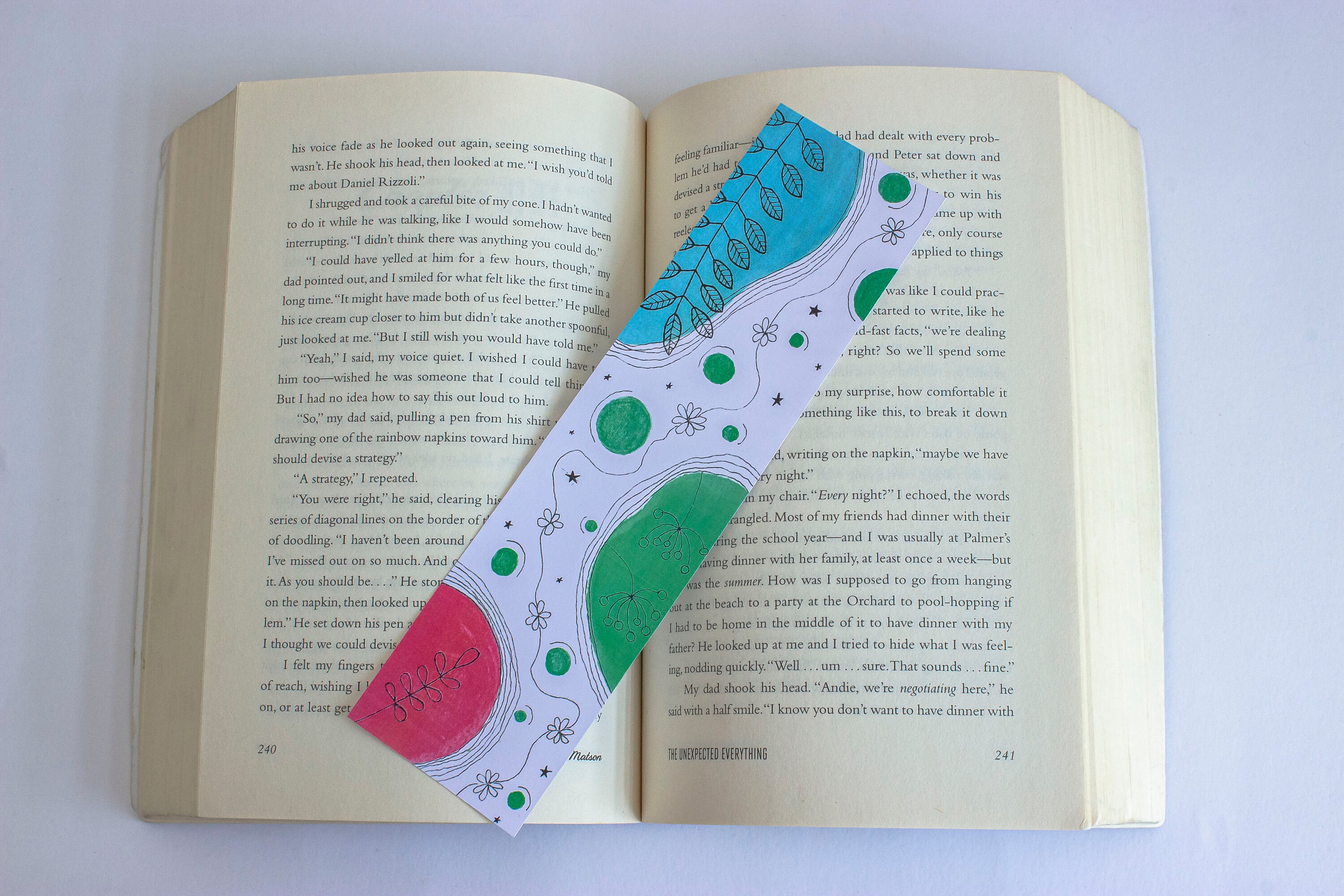 Bunte Lesezeichen zum Ausdrucken Print-at-home Lesezeichen | Etsy