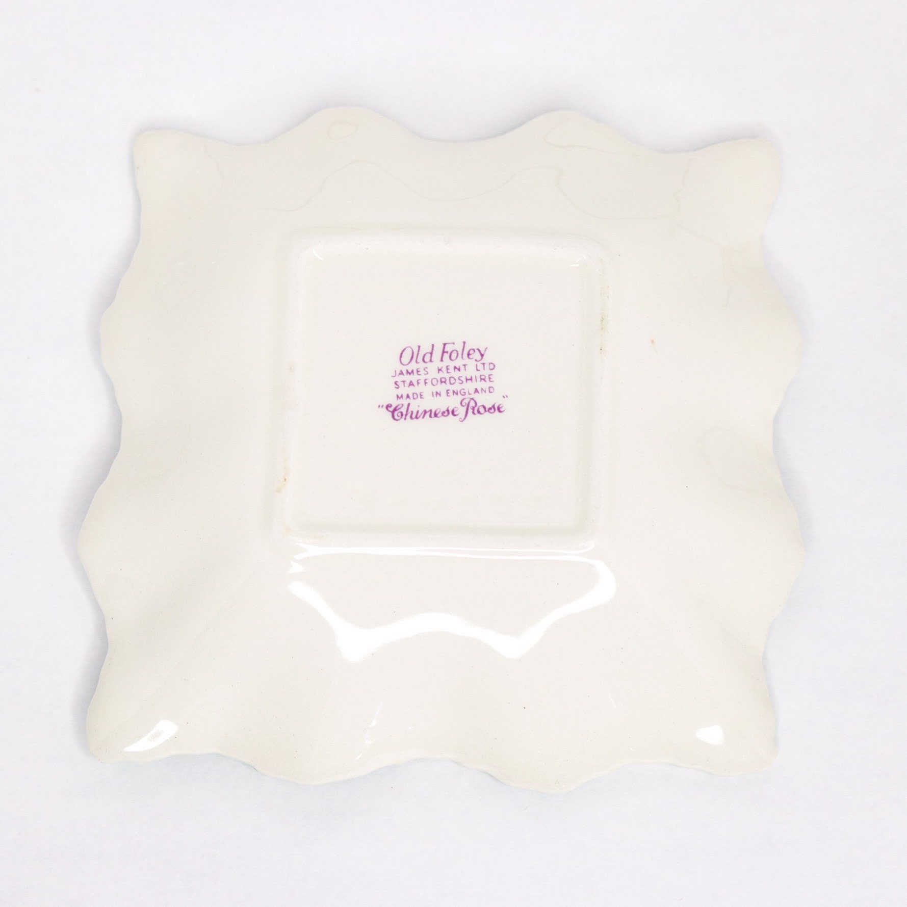 Vintage James Kent Old Foley Chinese Rose Bone China Made Etsy