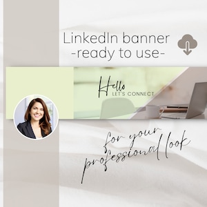 Pastel Green Linkedin Banner for Your Personal Branding on Linkedin ...