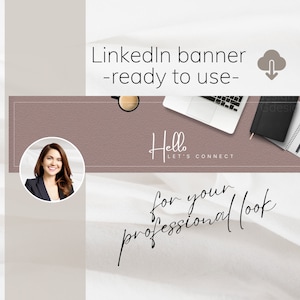 Professional Linkedin Banner Business, Office Background With Phrase ...