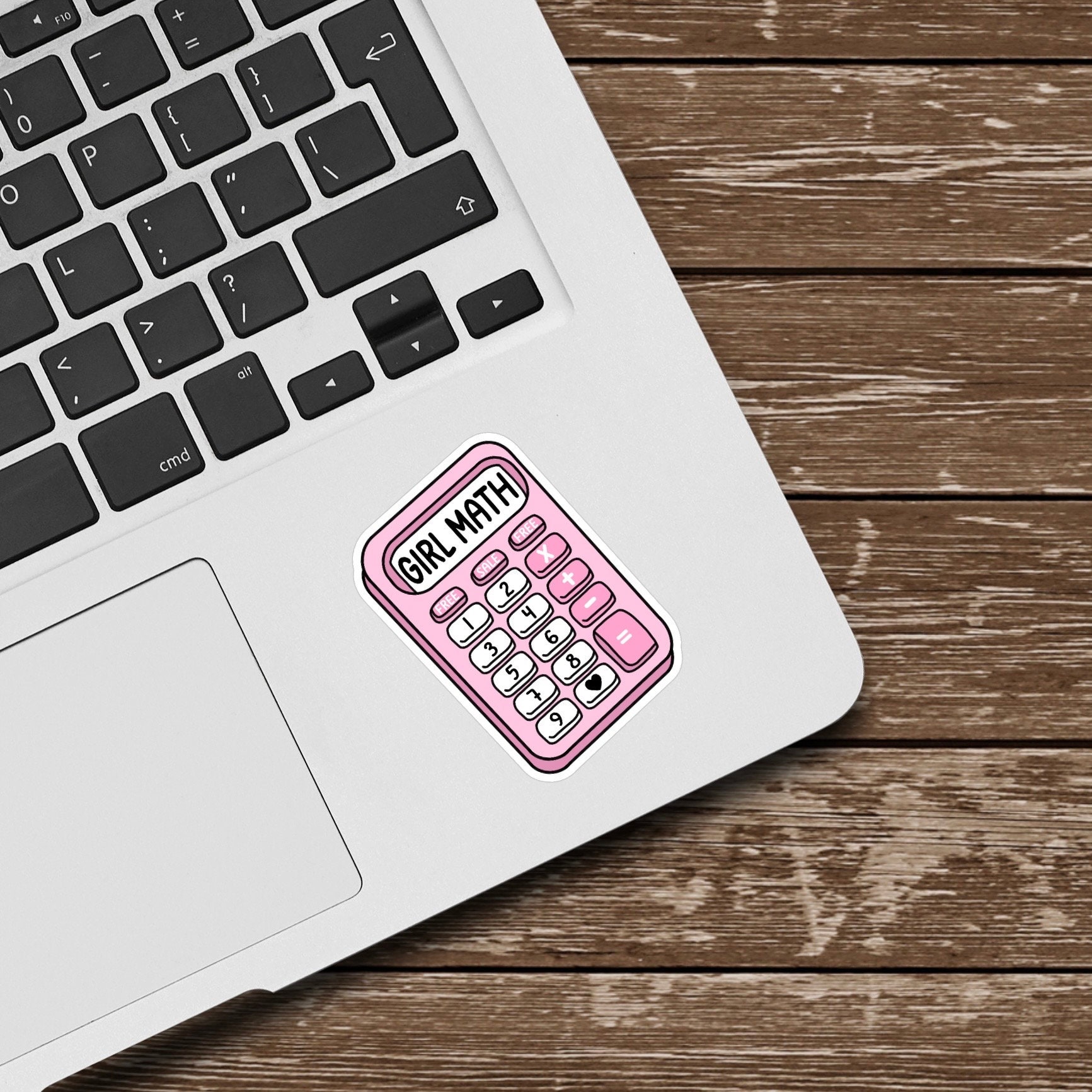 Girl Math Sticker, Waterproof Sticker, Basically Free, Gift for Her ...