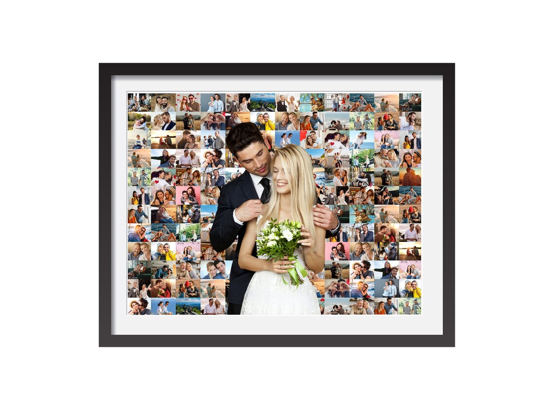 Family Photo Collage Gift, Personalized Family Gift, Family Wall Art ...