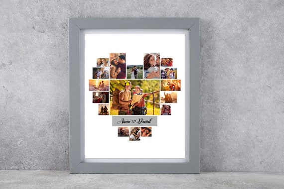Plantillas de collage de fotos de corazón / Parejas aman el - Etsy España Plantillas de collage de fotos de corazón / Parejas aman el - Etsy España