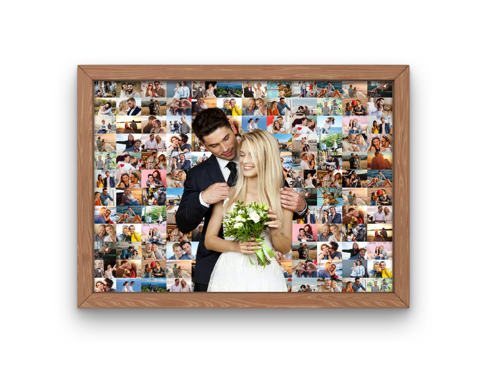 Family Photo Collage Gift, Personalized Family Gift, Family Wall Art ...