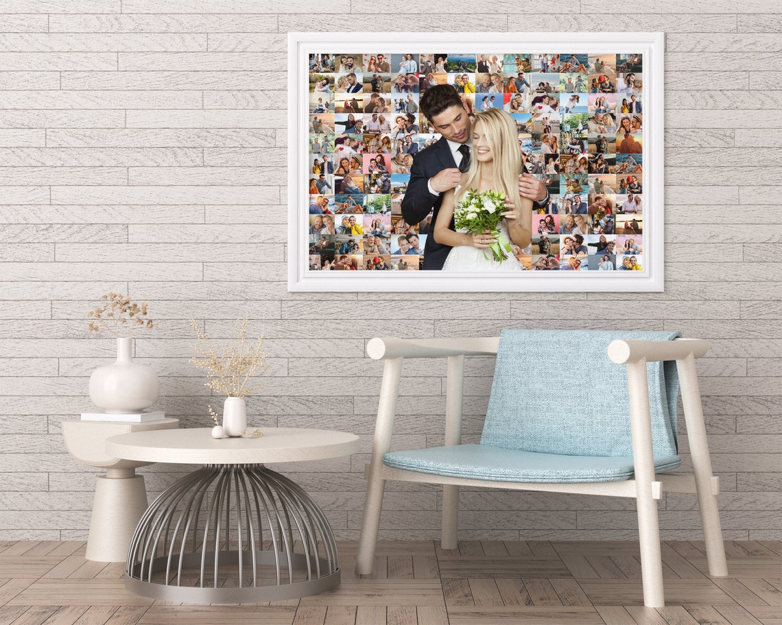 Family Photo Collage Gift, Personalized Family Gift, Family Wall Art ...