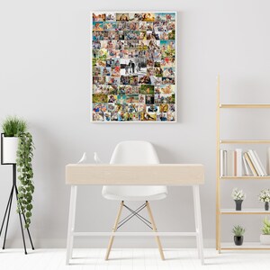 Family Photo Collage Gift 40-150 Photos, Personalized Family Gift ...