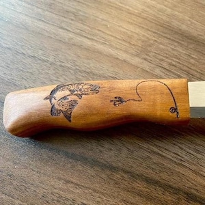 Stainless Steel Fishing Knife with sheath