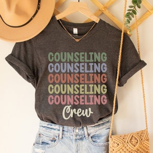 Counseling Crew Shirt, Guidance Counselor, School Counselor Shirt, Counseling Shirt, School Counselor, Future Counselor, New Counselor Gift