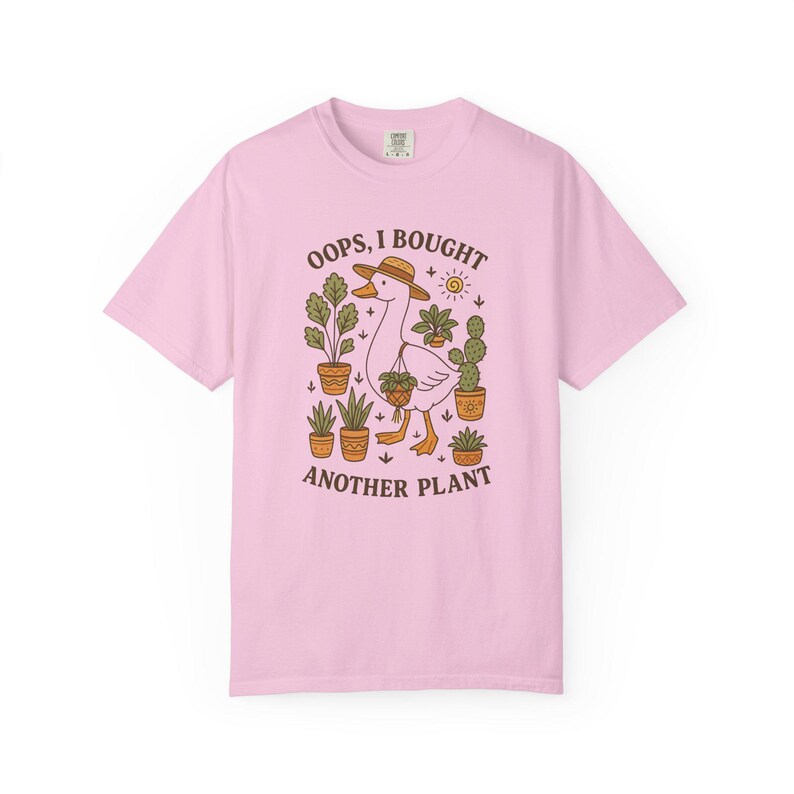 Camiseta para amantes de las plantas, camiseta divertida de plantas, camiseta para mamás de plantas, regalo para jardineros, camiseta de plantas de interior, camiseta de plantas estilo cottagecore, camiseta de ganso, camiseta con humor sobre plantas Blossom