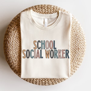School Social Worker Shirt, School Social Work, School Social Worker, School Social Work Gift, Social Work Gift, Future School Social Worker