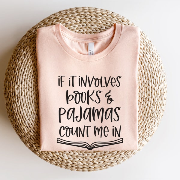Pajamas and Book Etsy