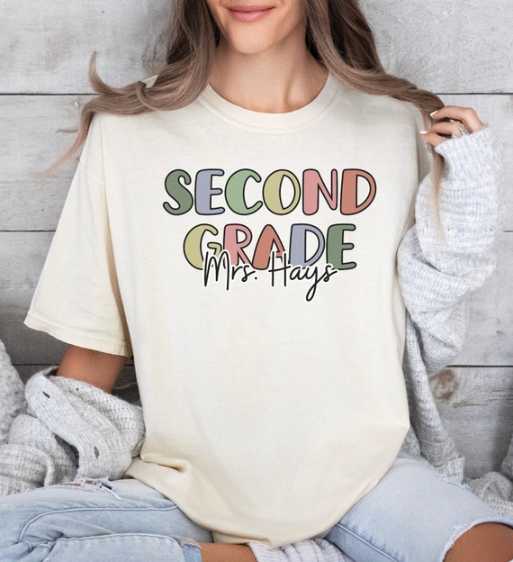 Team Second Grade T-Shirt 2nd Grade Back To School Gift Team Second Grade T-Shirt 2nd Grade Back To School Gift