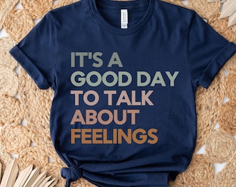 Good Day to Talk About Feelings, Guidance Counselor, Social Worker Shirt, School Counselor Shirt, Cute Mental Health Shirt, Social Work Gift