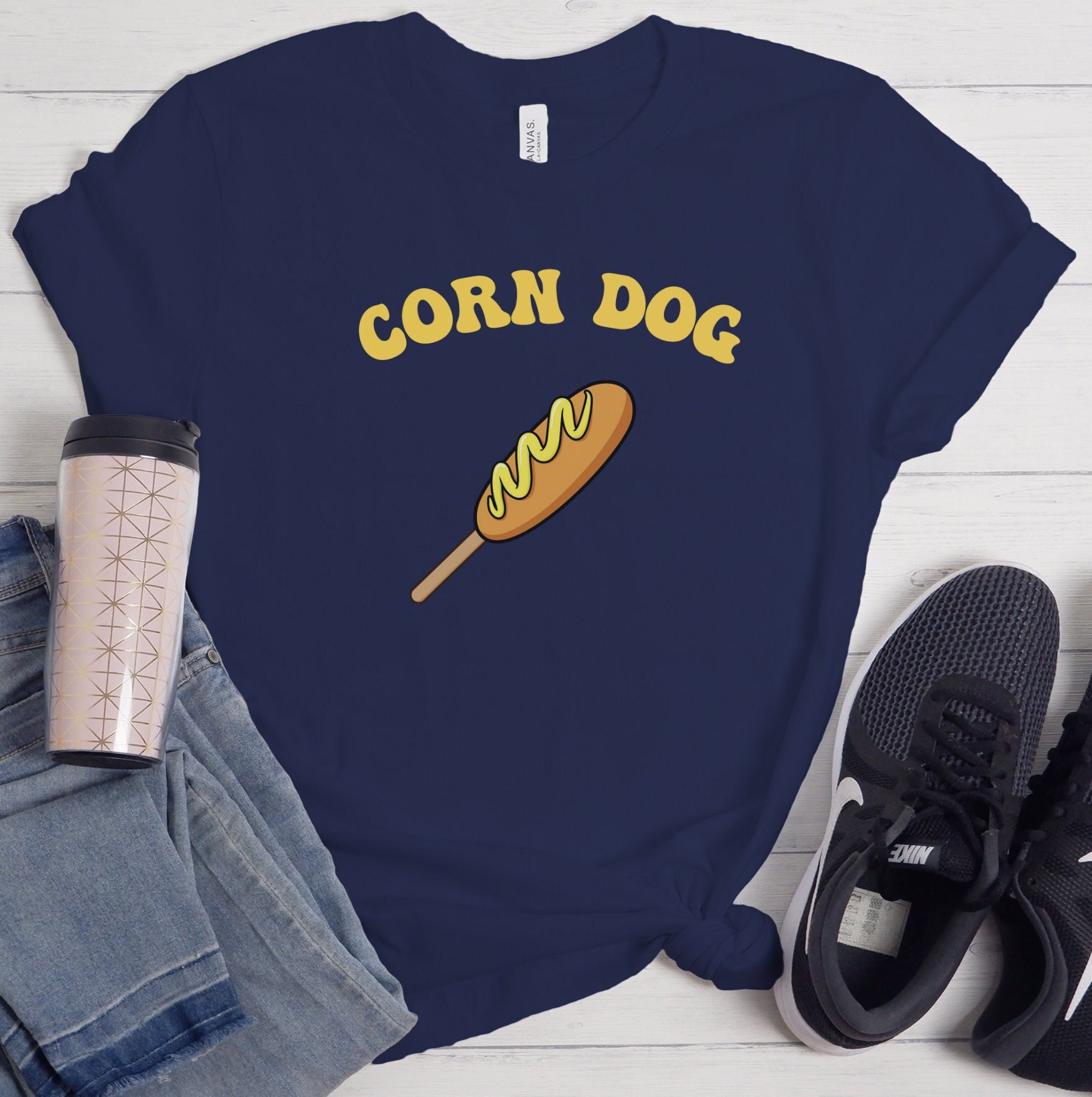 Corn Dog Shirt State Fair Shirt Funny Food Shirt Foodie Etsy