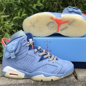 travis scott jordan 6 light blue