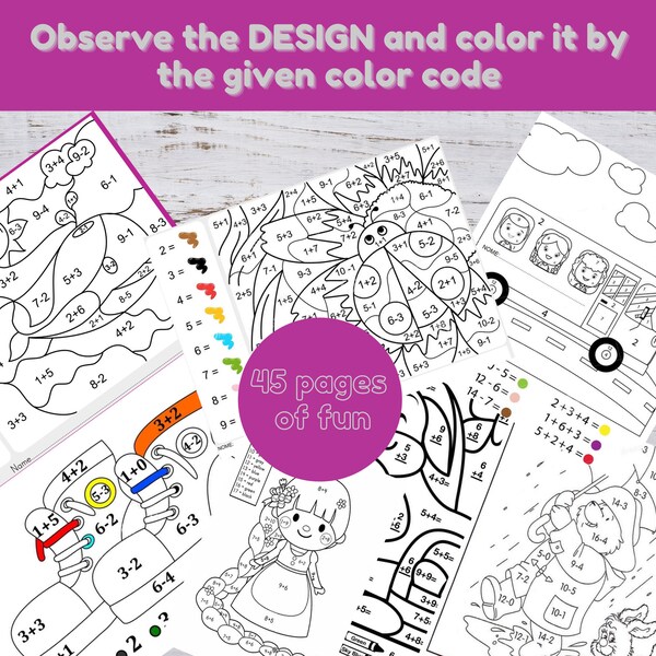 Mathematical coloring pages numbers WITHIN 100, activity pages for kids to do for quiet time or for a fun indoor activity while stuck inside