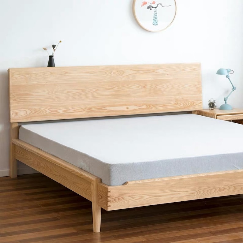 White Oak Bed Etsy