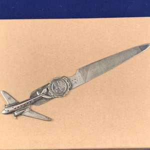 Sterling Airplane Nail File - #1127