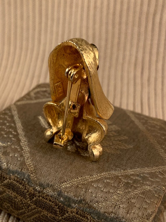 Gold Dog Pin - #1005 - image 2