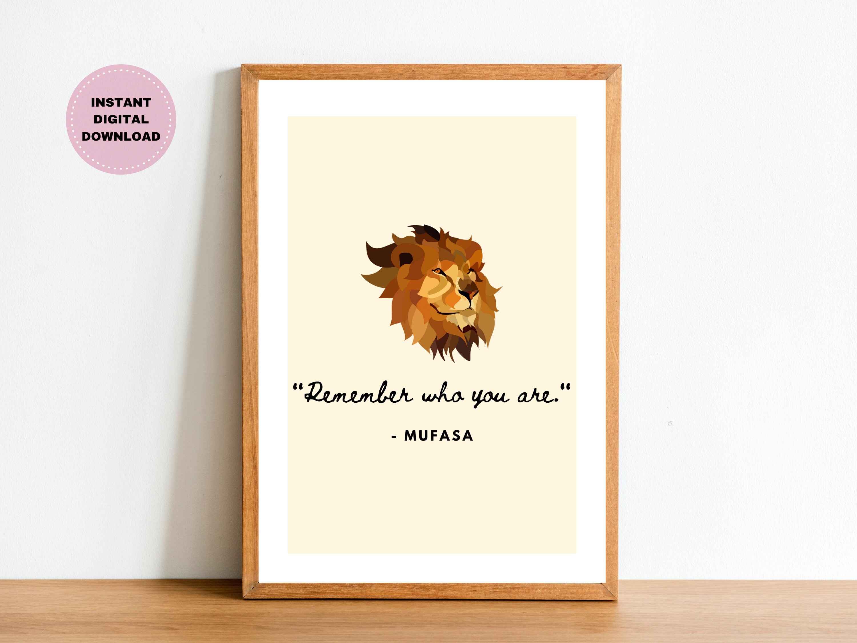 Printable motivational quotes Remember who you are Disney | Etsy