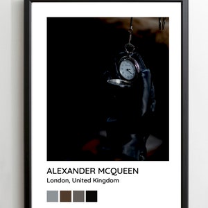 Alexander mcqueen poster - Etsy 日本