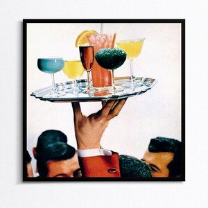 Retro Drink Tray