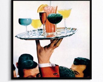 Retro Drink Tray