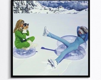 Retro Ski Girls