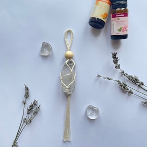 Auto Anhänger | Auto Lufterfrischer | Boho Auto Anhänger | Kristall Auto Anhänger | Neue Fahrer Geschenke | Kristall Geschenke | Fensteranhänger |