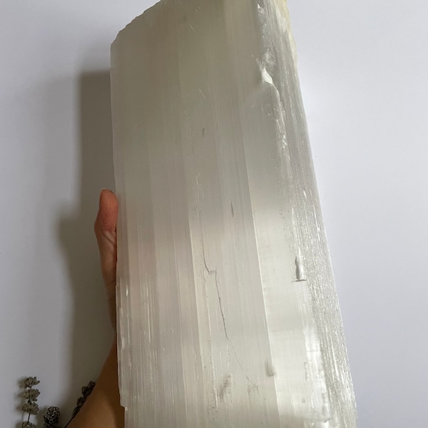 Selenite log, high grade selenite, Large Selenite Stick,