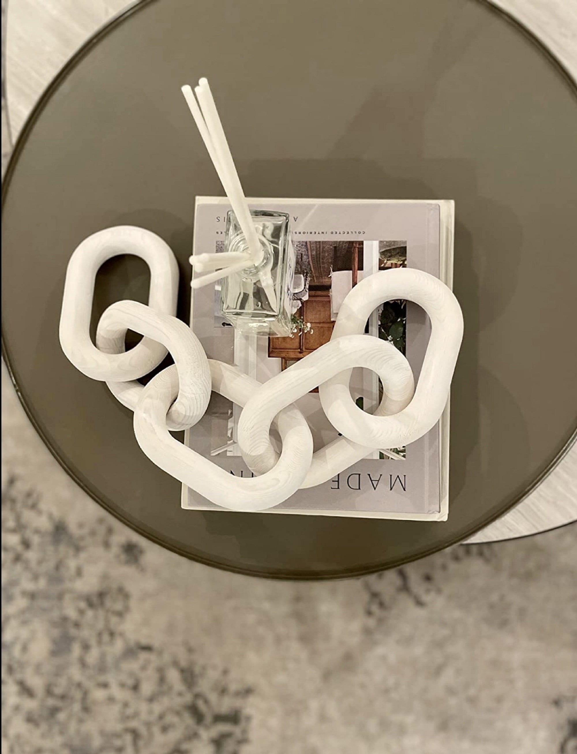 Decorative Wood Link ChainRustic Wood Chain Link Decor Etsy