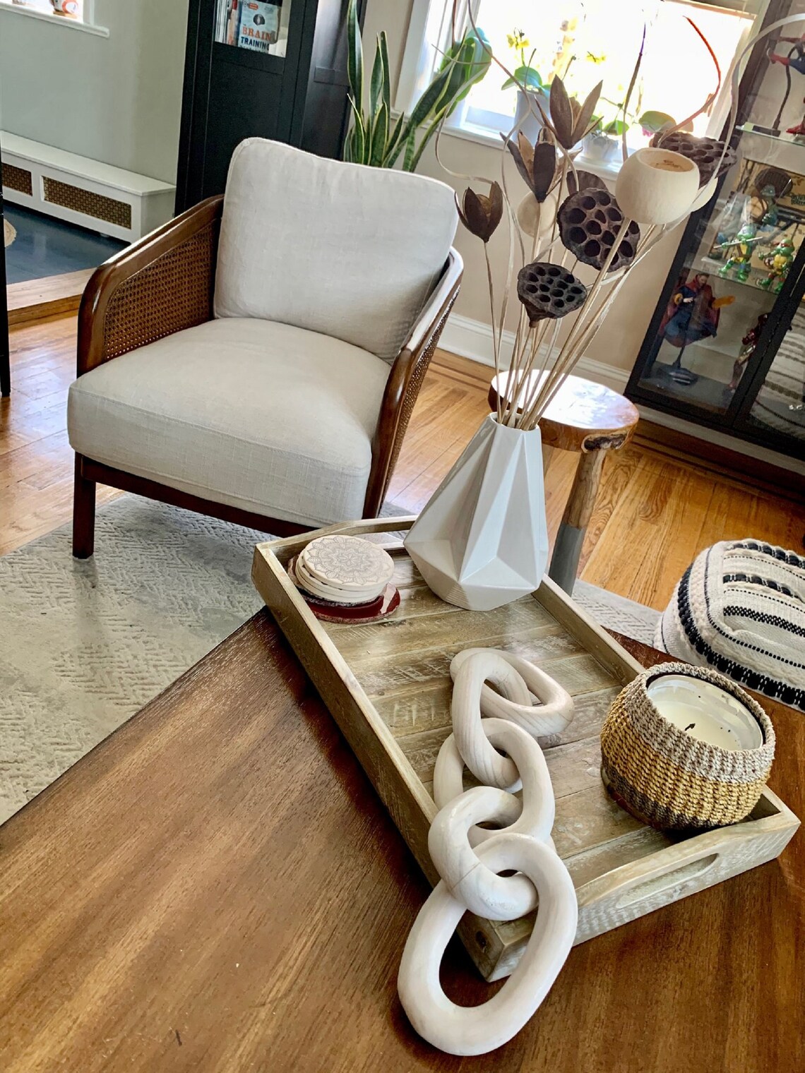 Decorative Wood Link ChainRustic Wood Chain Link Decor Etsy