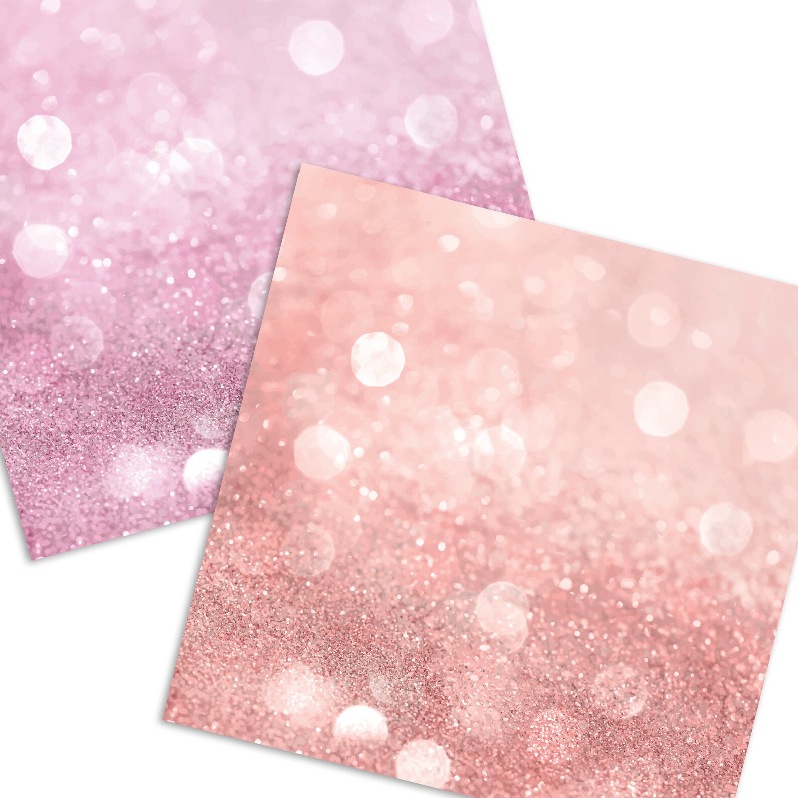 Pink Glitter Background Blush Digital Paper Glitter Digital Etsy