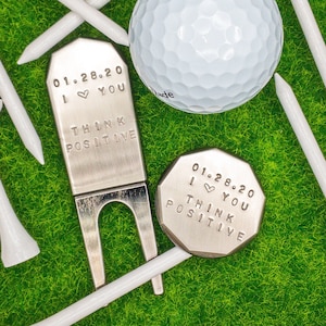 Golf Ball Marker For Golfers Gifts For Golf Gifts For Mens Gift Golf Groomsmen Gifts Golf Divot Tool Personalized Golf Custom Golf Custom