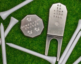 Golf Ball Marker For Golfers Gifts For Golf Gifts For Mens Gift Golf Groomsmen Gifts Golf Divot Tool Personalized Golf Custom Golf Custom