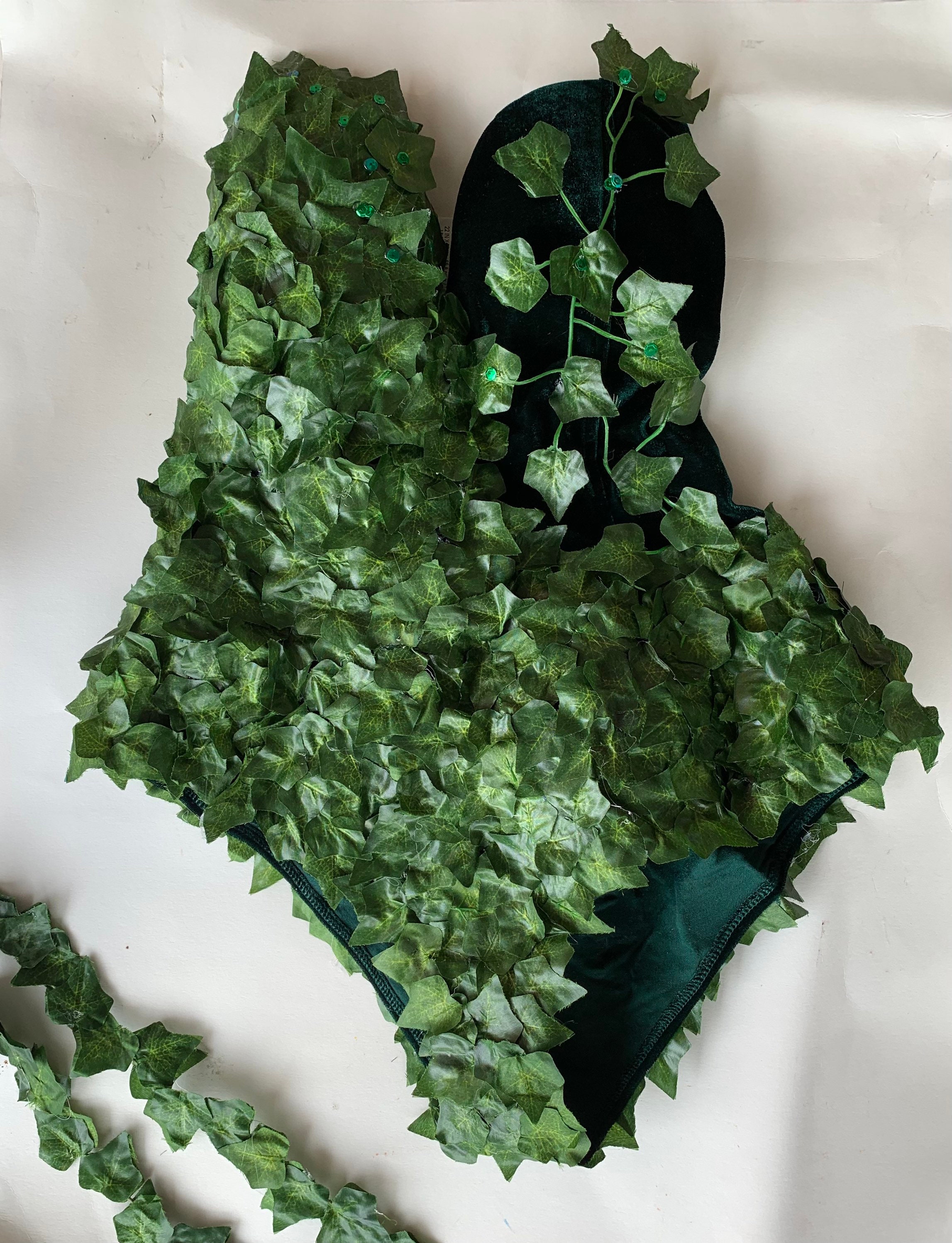 Poison Ivy Full Costume / Green Ivy Cosplay - Etsy UK