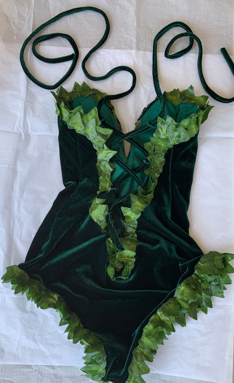 Poison Ivy Full Costume/ Green Ivy Cosplay - Etsy