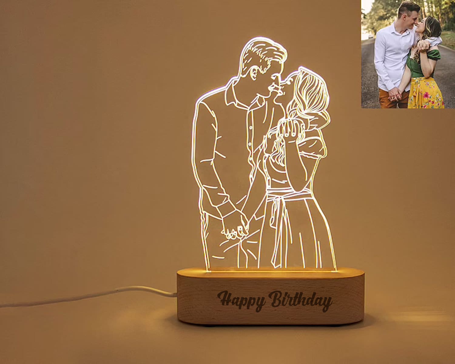 Personalized Custom Photo 3D Lamp Photo Engraving Custom Text Best Gifts Wedding Anniversary Christmas Birthday Gifts Wood F Personalized Custom Photo 3D Lamp Photo Engraving Custom Text Best Gifts Wedding Anniversary Christmas Birthday Gifts Wood F