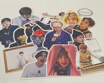 BTS "RUN BTS" Funny Moments White Clear Matte Die Cut Sticker