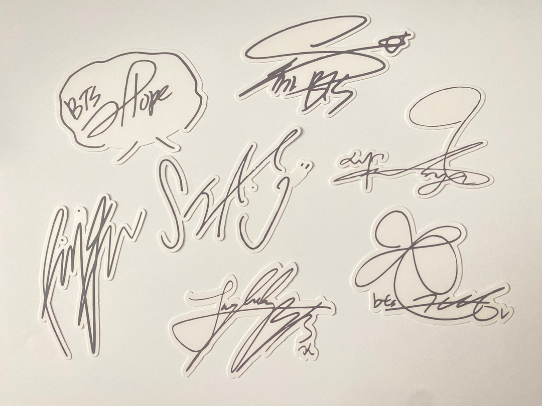 btsサイン直筆 BTS 