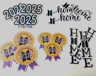 BTS &quot;2025&quot; Starry Die Cut Sticker