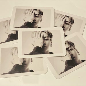 BTS &quot;Jungkook&quot; White Matte Die Cut Sticker
