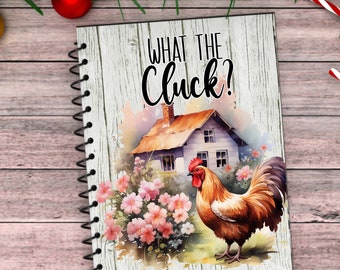 Lustiges Huhn-Notizbuch, Huhn-Themen-Notizbuch, Journal-Geschenk für Huhn-Liebhaber, Geschenk für Huhn-Mama, Geschenk für Huhn-Vater