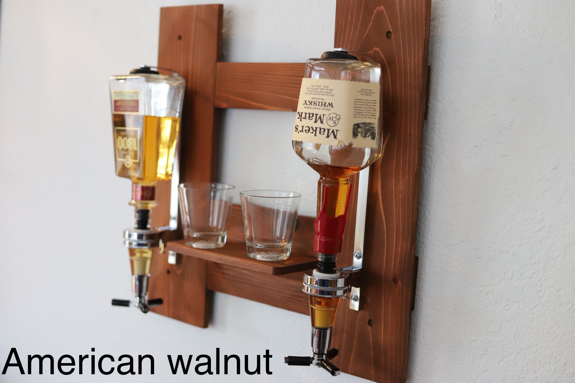 Wall mounted Liquor dispenser / wine bottle dispenser Etsy