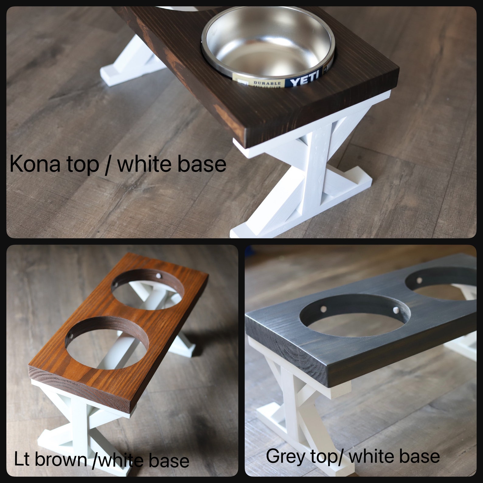 Yeti 8 Dog Bowl Stand Yeti 4 Dog Bowl Riser Etsy