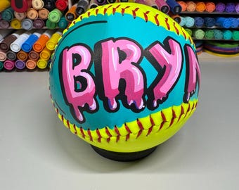 Personalized painted ball