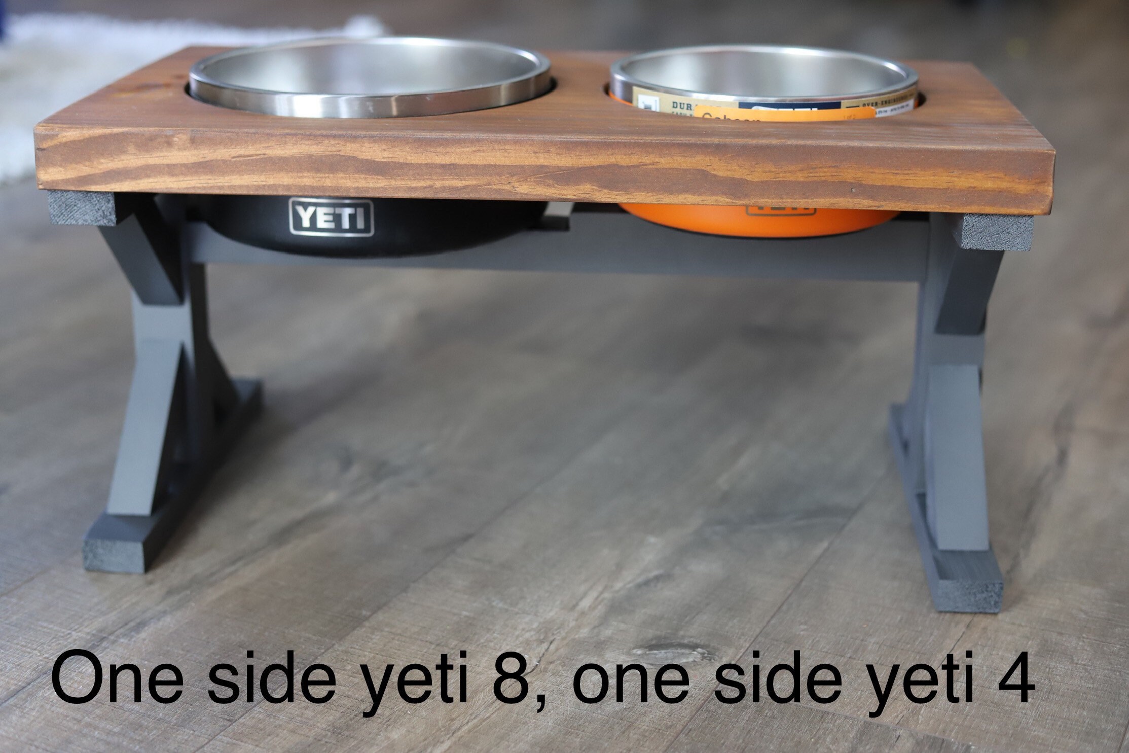 Yeti 8 dog bowl stand yeti 4 dog bowl riser Etsy