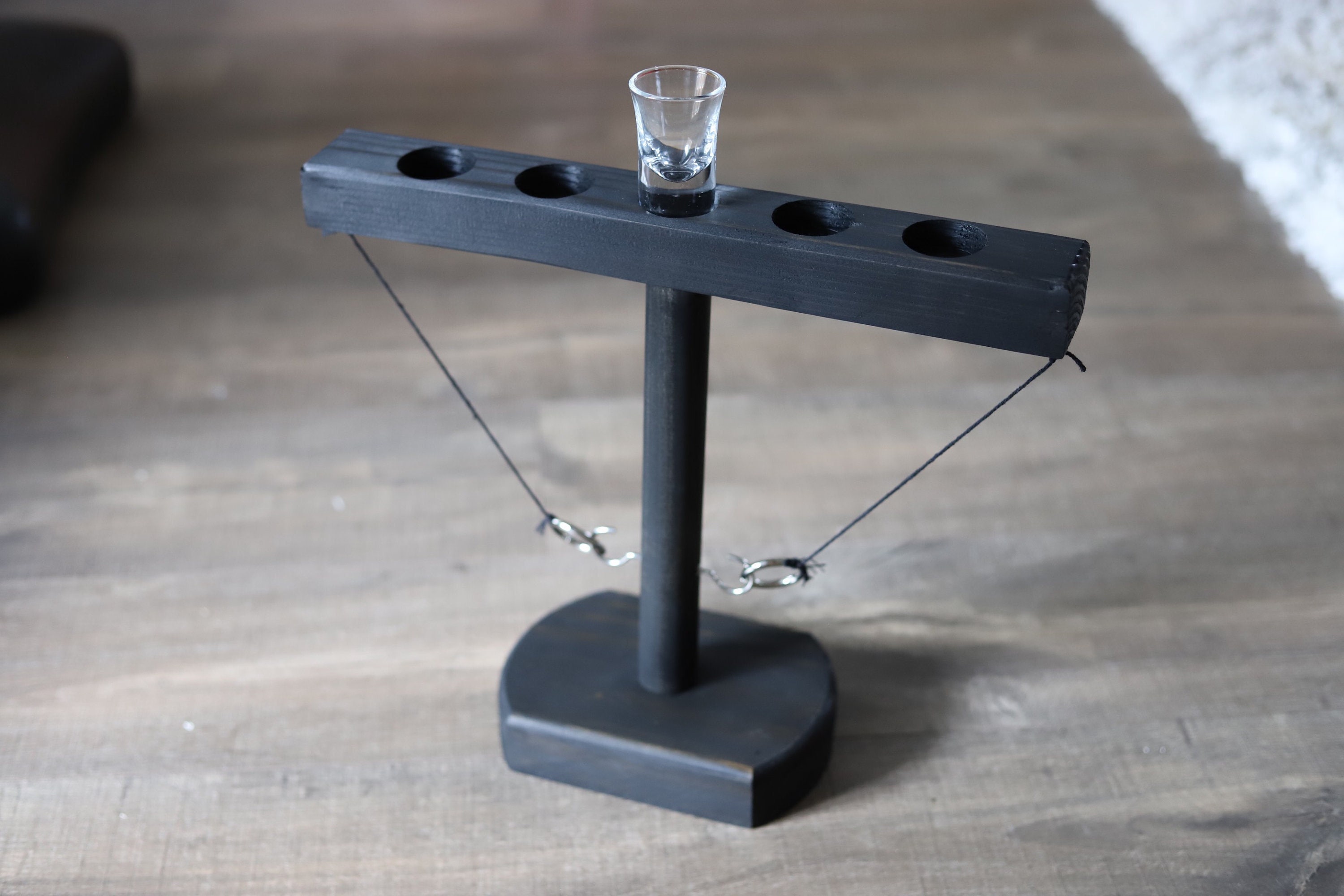 Ring swing drinking game wooden ring and hook game hook the Etsy