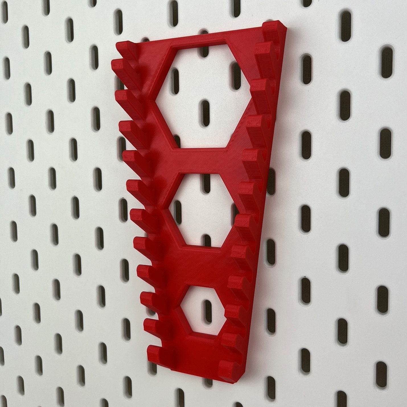 Le support de clé à fourche pour votre mur perforé Ikea Skadis. Commandez  maintenant!